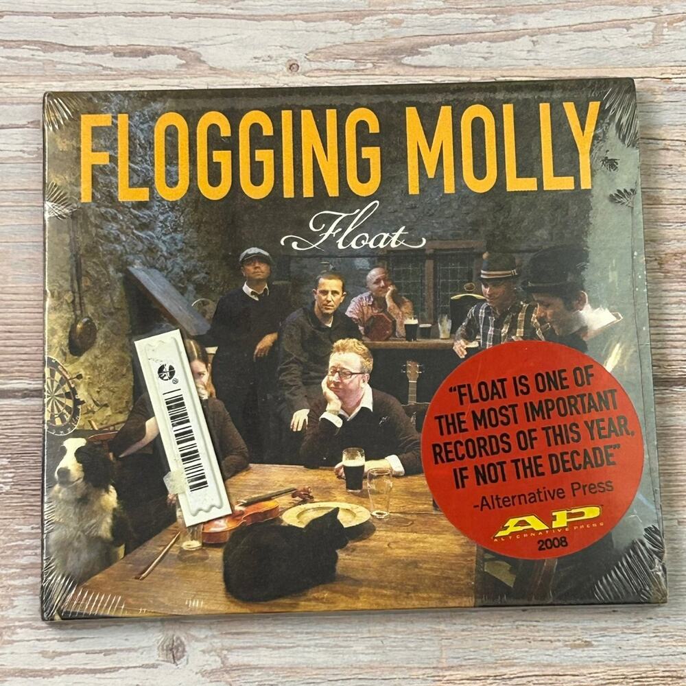 Flogging Molly – Float CD 2008 Celtic Punk Rock SideOneDummy Hype Sealed